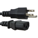 Replacement 10A/250V IEC 3-Prong Power Cord - Black - Unbranded - Simple Cell Shop, Free shipping from Maryland!