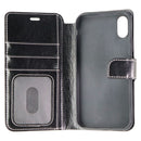 Base FolioExec Vegan Leather Wallet Case for Apple iPhone XS / iPhone X - Black - Base - Simple Cell Shop, Free shipping from Maryland!