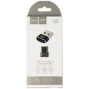 Hoco. USB to Type-C Converter for Charging and Data Transfer - Black - Hoco. - Simple Cell Shop, Free shipping from Maryland!