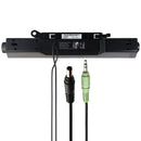 Zylux / Dell AX510PA (13-inch) Wired SoundBar Speaker with 3.5mm Plug - Black - ZYLUX - Simple Cell Shop, Free shipping from Maryland!