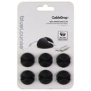 Bluelounge CableDrop Multi-Purpose Cable Clips (6-Pack) - Black - Bluelounge - Simple Cell Shop, Free shipping from Maryland!
