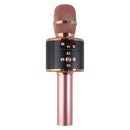 BONAOK Wireless Bluetooth LED Karaoke Microphone - Rose Gold/Black - BONAOK - Simple Cell Shop, Free shipping from Maryland!