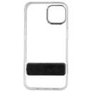 AQA Hard Protective Case with Kickstand for iPhone 13 / 14 - Clear / Silver - AQA - Simple Cell Shop, Free shipping from Maryland!