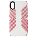 Speck Presidio Grip Case for iPhone XR - Veil White/Lipliner Pink (117059-7575)