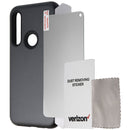 Verizon Rugged Case & Blue Light Glass (1-Pack) for Moto G Power - Black - Verizon - Simple Cell Shop, Free shipping from Maryland!
