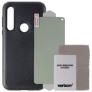 Verizon Rugged Case & Blue Light Glass (1-Pack) for Moto G Power - Black - Verizon - Simple Cell Shop, Free shipping from Maryland!