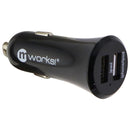 mWorks! (5V/2.4A) Dual USB Car Charger Travel Adapter - Black (CDDC17NA0001) - mWorks! - Simple Cell Shop, Free shipping from Maryland!