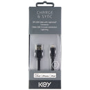 Key (10-Foot) MFi Certified Lightning 8-Pin to USB Cable for iPhone - Black