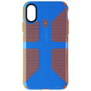 Speck Presidio Grip Case for iPhone XS / X - Skydive Blue / Pumpkin Orange - Speck - Simple Cell Shop, Free shipping from Maryland!