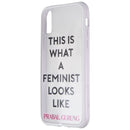 Case-Mate Prabal Gurung Hard Case for iPhone Xs / iPhone X - Clear / Feminist - Case-Mate - Simple Cell Shop, Free shipping from Maryland!