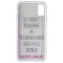 Case-Mate Prabal Gurung Hard Case for iPhone Xs / iPhone X - Clear / Feminist - Case-Mate - Simple Cell Shop, Free shipping from Maryland!