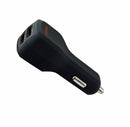Ventev Dashport 2100 Dual USB Car Charger 2.1A Output - Gray / Orange - Ventev - Simple Cell Shop, Free shipping from Maryland!