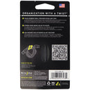 Nite Ize GearTie Reusable Rubber Twist Tie (3-inch) 4 Pack - Black - Nite Ize - Simple Cell Shop, Free shipping from Maryland!