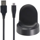 Wireless Dock Charger for Samsung Galaxy Watch / Gear S3 Frontier - Black (X3)
