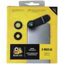 Black Eye Universal Smartphone Camera Lens (3-Pack / G4) - Black Eye - Simple Cell Shop, Free shipping from Maryland!