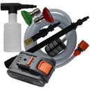 SUNGLIFE 20-Volt Cordless Pressure Washer - Black/Orange (TY18A) - Sunglife - Simple Cell Shop, Free shipping from Maryland!