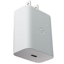 Google (30-Watt) Single USB-C Wall Charger Travel Adapter - White (G9BR1)