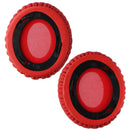 Replacement Ear Pad Cushion for Beats Solo HD Wired Headphones - Red