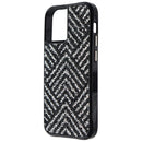 Case-Mate Brilliance Crystal Series Case for iPhone 12 Mini - Herringbone Black