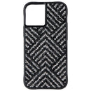 Case-Mate Brilliance Crystal Series Case for iPhone 12 Mini - Herringbone Black