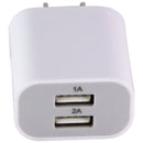 Universal (5V/2A) Dual USB Wall Charger - White (OTM-521) - Unbranded - Simple Cell Shop, Free shipping from Maryland!
