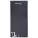 MIISSO 10,000mAh Power Bank Portable Charger with (USB-C) - Black - MIISSO - Simple Cell Shop, Free shipping from Maryland!