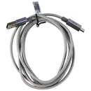 PureGear Braided USB-A to Apple MFI 6ft. Charging Cable - Metallic Space Gray - PureGear - Simple Cell Shop, Free shipping from Maryland!