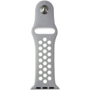 Apple (38mm) Nike Clasp for Apple Watch 38/40/41mm - Flat Silver/White - Apple - Simple Cell Shop, Free shipping from Maryland!