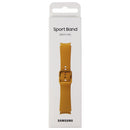 Samsung Sport Band for Galaxy Watch4 & Later - Mustard (20mm) Medium/Large (M/L) - Samsung - Simple Cell Shop, Free shipping from Maryland!
