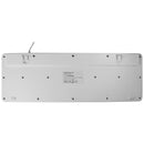 MACALLY MKEYX Full Size (104 Key) USB Wired Keyboard for Mac/Windows PC - White - Macally - Simple Cell Shop, Free shipping from Maryland!