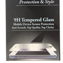 ZipKord Tempered Glass Screen Protector for iPhone 5 SE / 5s / 5 - Purple Border - ZipKord - Simple Cell Shop, Free shipping from Maryland!