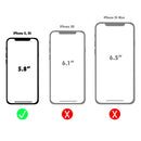 Adidas Solo Series Hybrid Hard Case for Apple iPhone XS and X - Matte Black/Red - Adidas - Simple Cell Shop, Free shipping from Maryland!