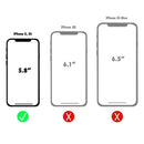 Verizon Slim Guard Series Case for Apple iPhone XS and X - Clear/Black/Gray - Verizon - Simple Cell Shop, Free shipping from Maryland!