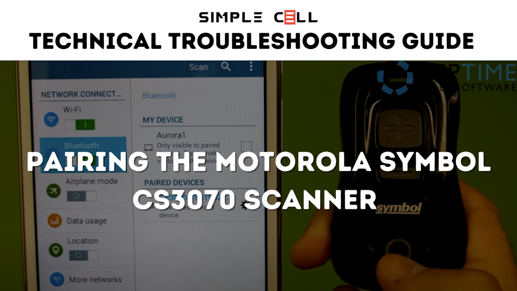 Pairing the Motorola Symbol CS3070 - Troubleshooting