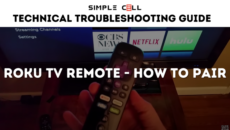 Roku TV Remote - How to Pair