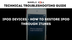 iPod Devices - How to Restore iPod Through iTunes