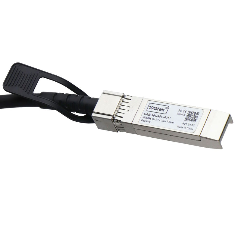 10Gtek (23ft / 7m) SPF+ DAC 10-Gigabit Ethternet (10GbE) Twinax Cable