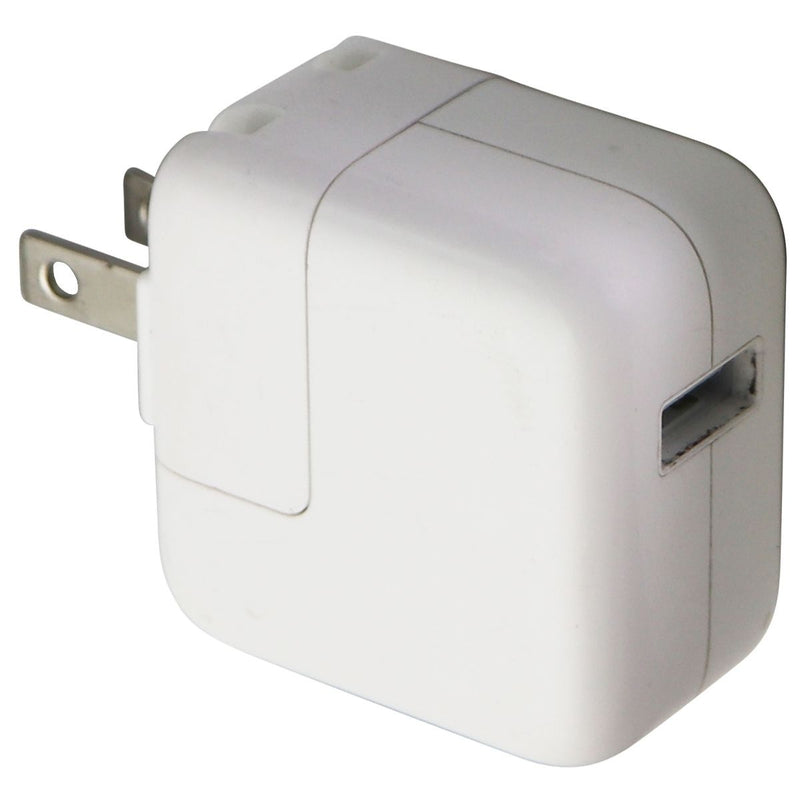 Apple 12W Single USB Wall Charger Power Adapter (MD836LL/A - A1401) - White