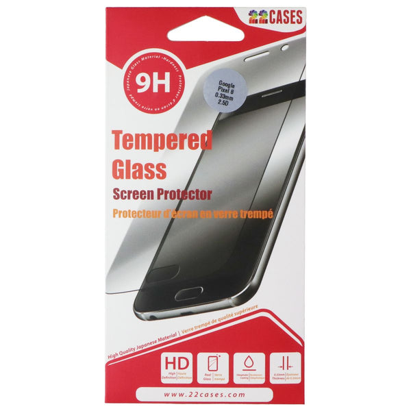 22 Cases 9H Tempered Glass Screen Protector for Google Pixel 8
