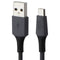 360 Electrical (6-Ft) Micro-USB to USB Charge/Sync Cable with Cable Tie - Gray