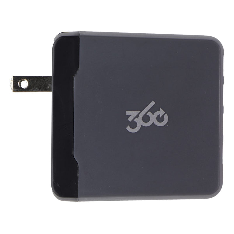 360 Electrical Vivid 8.0 (4-Port) 2.4A USB Wall Charger - Gray/Black (360542)