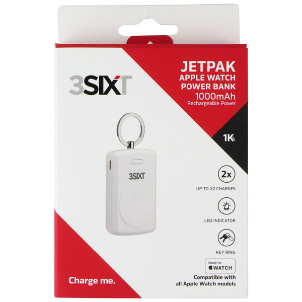 3SIXT Jetpack - 1000mAh Power Bank for Apple Watch (All Series) - White