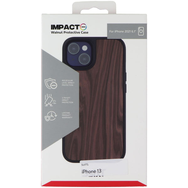3SIXT Impact Zero Series Case for Apple iPhone 13 - Walnut