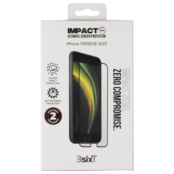 3SIXT Impact Zero Ultimate Screen Protector for iPhone SE 2nd Gen/8/7