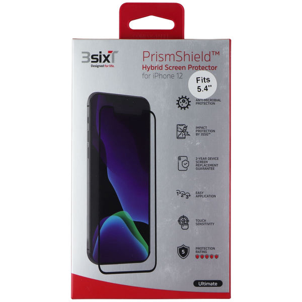 3SIXT PrismShield Hybrid Screen Protector For Apple iPhone 12 mini