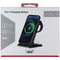 3sixT 3-in-1 Wireless Charging Station for Smartphones/Smartwatches - Black (AU)