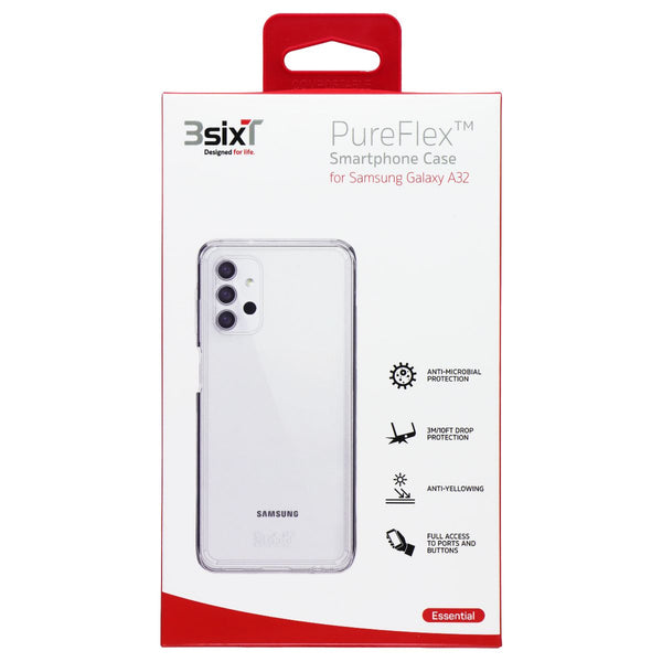 3SIXT PureFlex Series Case for Samsung Galaxy A32 - Clear