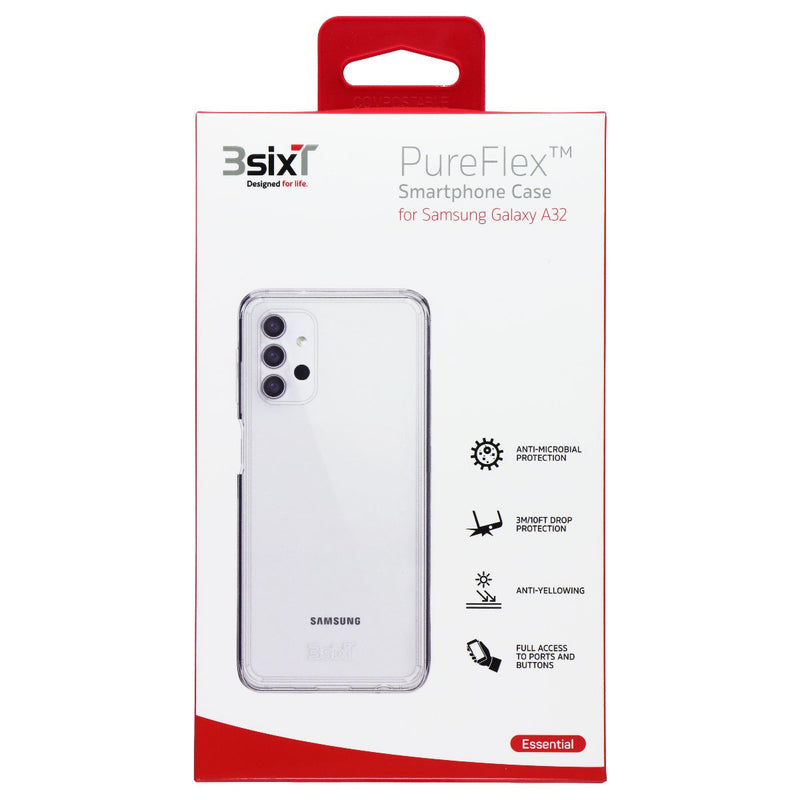 3SIXT PureFlex Series Case for Samsung Galaxy A32 - Clear