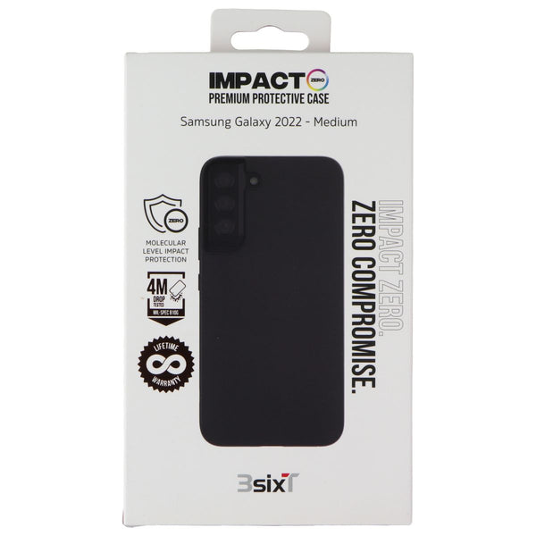 3SIXT Impact Zero Protective Case for Samsung Galaxy (S22+) - Black