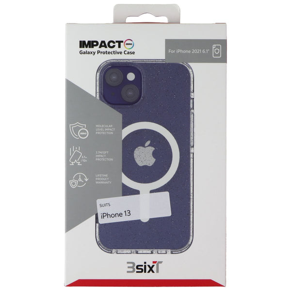 3SIXT Impact Zero Series Case for MagSafe for Apple iPhone 13 - Glitter